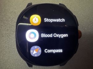 Aplikace v hodinkách Weofly Vive 2