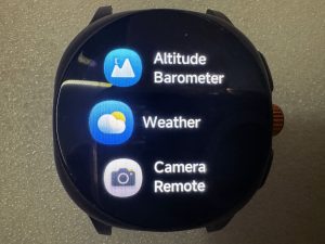 Aplikace v hodinkách Weofly Vive 2