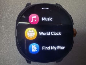 Aplikace v hodinkách Weofly Vive 2