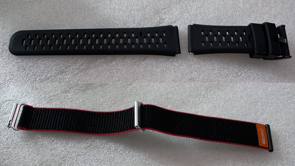 Balení obsahuje hned dva typy řemínků