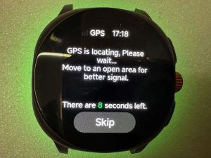 Čekání na signál GPS