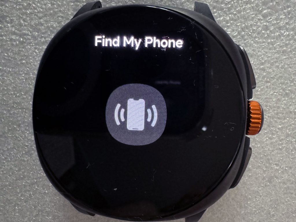 Find my phone (Najít telefon)