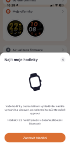 Probíhá hledání hodinek