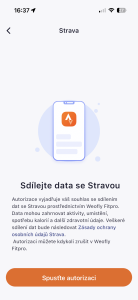 Propojení se Stravou