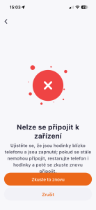 První pokus se nepovedl