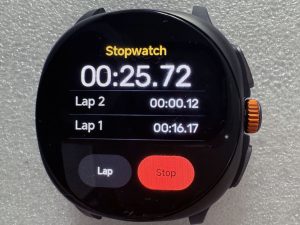 Měření času v jednotlivých kolech