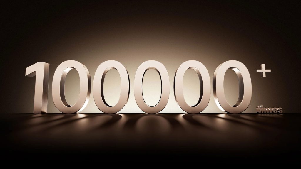 Výrobce slibuje životnost přes 100 000 cyklů otevření a zavření