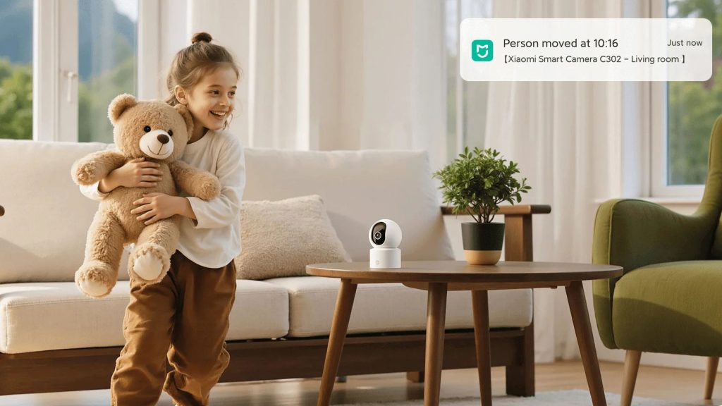 Zvládne detekovat lidskou postavu a upozornit vás na pohyb