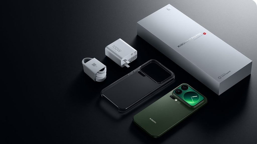 Obsah balení v rámci recenze Xiaomi 17 Pro Max