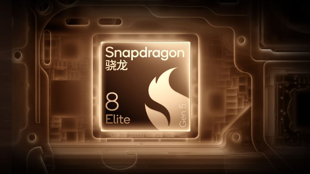 Telefon pohání nejnovější osmijádrový procesor Qualcomm Snapdragon 8 Elite Gen 5