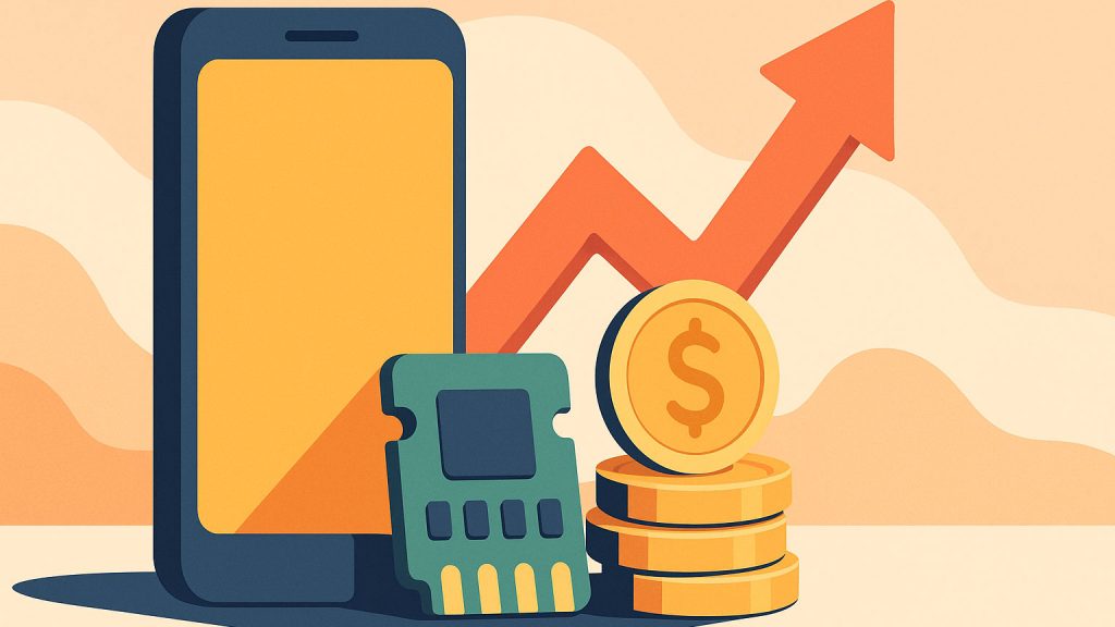 Chytré telefony v příštím roce zdraží