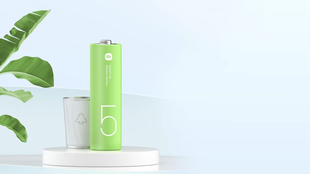 Duhové baterie Xiaomi neobsahují žádnou rtuť ani kadmium