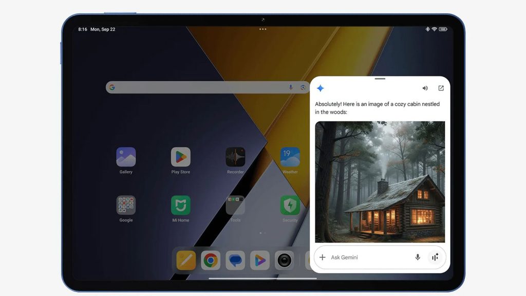 Součástí systému je i podpora pro Google Gemini
