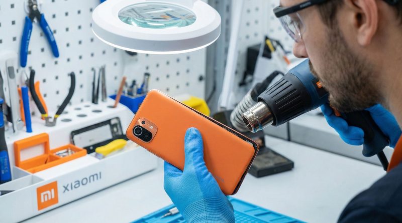 K otevření telefonů Xiaomi už nebude potřeba horkovzdušná pistole