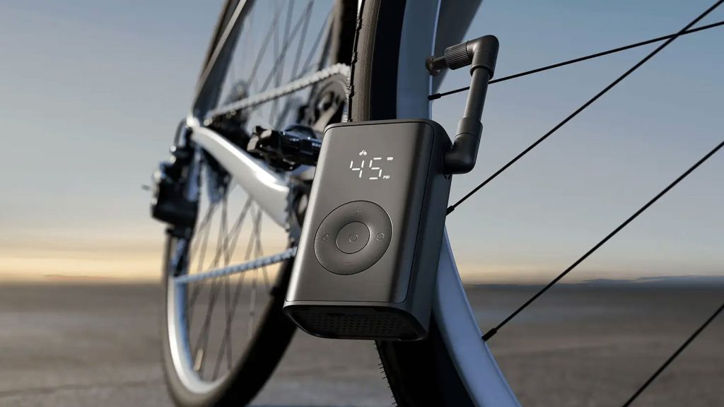 Dokáže nafouknout až 8 zcela vyfouklých cyklistických pneumatik