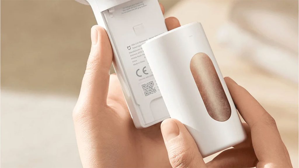 Odnímatelná nádobka na žmolky