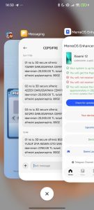 Seznam naposledy spuštěných aplikací