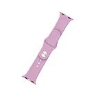 FIXED Silicone Strap Set for Apple Watch 38/40/41 mm, light purple