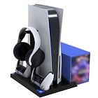 iPega P5013 Charger and Cooling Station pro PS5 a PS5 Controller Black