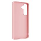 Zadní pogumovaný kryt FIXED Story pro Samsung Galaxy S25+, růžový