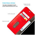 Pouzdro typu kniha FIXED Opus pro Samsung Galaxy S25 Ultra, červené