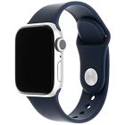 FIXED Silicone Strap Set for Apple Watch 38/40/41 mm, blue