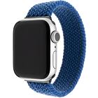 FIXED Elastic Nylon Strap for Apple Watch 38/40/41mm, size L, blue