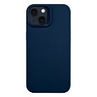 Ochranný silikonový kryt Cellularline Sensation pro Apple iPhone 14 Plus, modrý