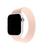 FIXED Elastic Silicone Strap for Apple Watch 38/40/41mm, size L, pink