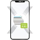 Ochranné tvrzené sklo FIXED Full-Cover pro Motorola Moto G72, lepení přes celý displej, černé