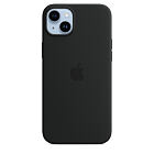 APPLE iPhone 14+ Silicone Case with MS - Midnight