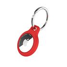 Silikonové pouzdro FIXED silky pro Apple AirTag, červené