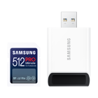 Samsung SDXC PRO ULTIMATE/SDXC/512GB/USB 2.0/Class 10/+ Adaptér