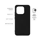 Zadní pogumovaný kryt FIXED Story pro Xiaomi 15T, černý