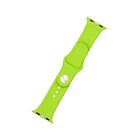 FIXED Silicone Strap Set for Apple Watch 38/40/41 mm, green