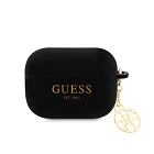 Guess 4G Charms Silikonové Pouzdro pro Airpods Pro 2 Black