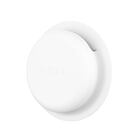 Silikonové nalepovací pouzdro FIXED Silky Sticker pro Apple AirTag, double pack, bílé