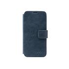 Kožené pouzdro typu kniha FIXED ProFit pro Samsung Galaxy S25+, modré