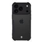 Tactical Quantum Stealth Kryt pro Apple iPhone 17 Pro Clear/Black