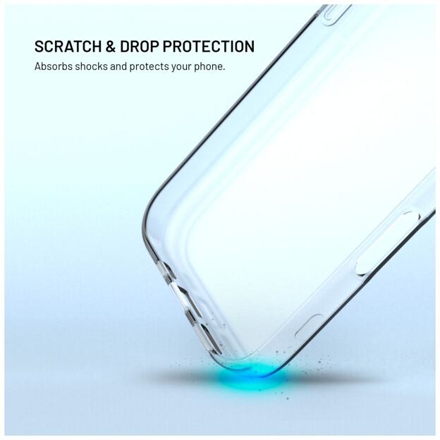 TPU gelový kryt FIXED Story pro Motorola Moto G57 Power, čirý