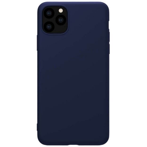 Rubber Wrapped Ochranný Zadní Kryt pro iPhone 11 Pro Max Blue