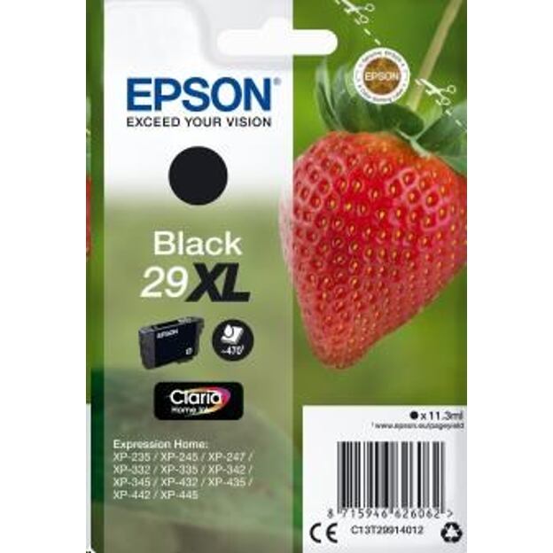 Epson Singlepack Black 29XL Claria Home Ink