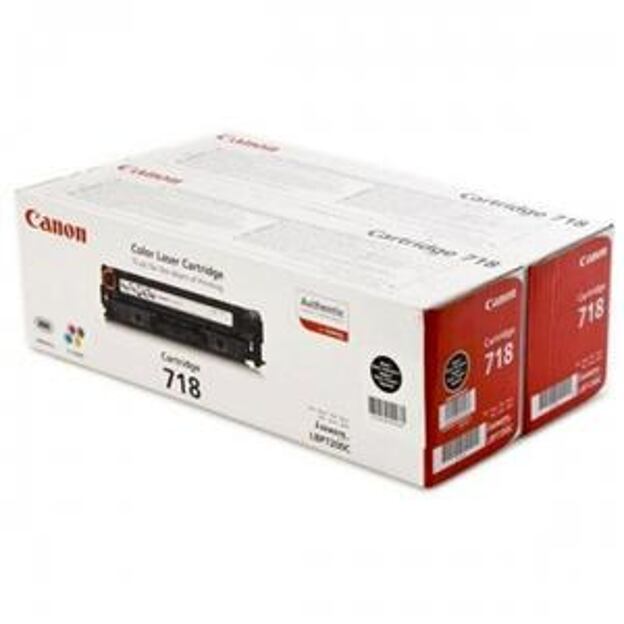 Canon CRG-718BK 2-Pack