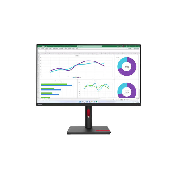 Lenovo ThinkVision/T32h-30/31,5''/IPS/QHD/60Hz/6ms/Black/3R