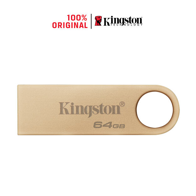 KINGSTON DataTraveler SE9 G3/64GB/USB 3.2/USB-A/Zlatá