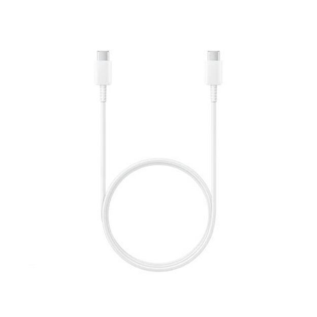 EP-DN975BWE Samsung USB-C/USB-C Datový Kabel 5A 1m White (OOB Bulk)