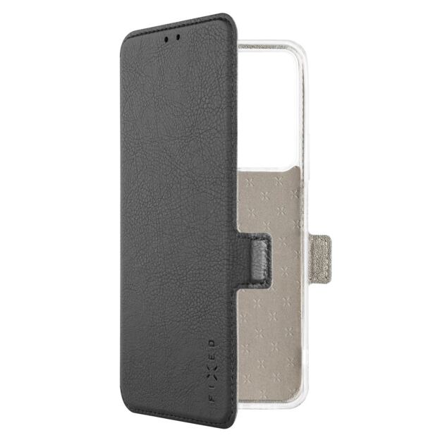 Tenké pouzdro typu kniha FIXED Topic pro Vivo Y28, černé