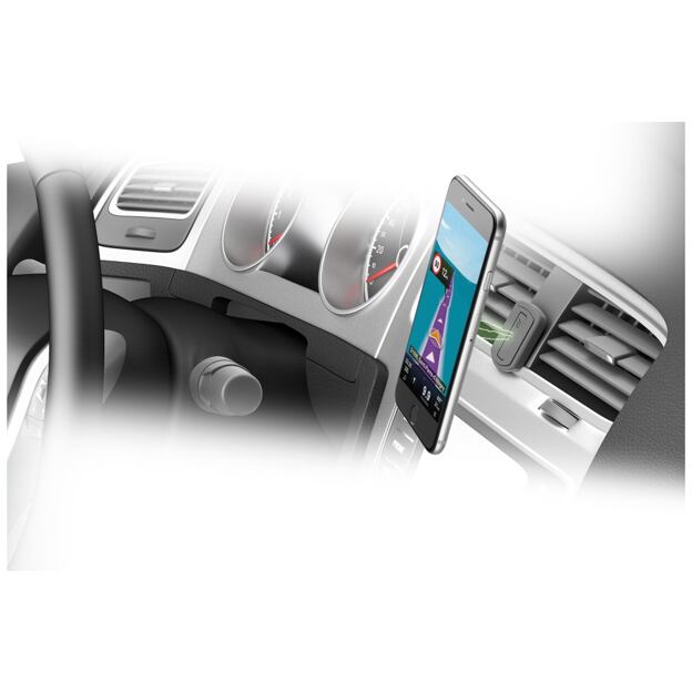 Magnetický nalepovací držák Cellularline MAG4 HANDY FORCE, černý