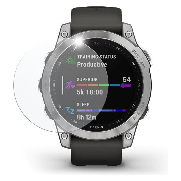 Ochranné tvrzené sklo FIXED pro smartwatch Garmin Fenix 7/Epix Gen 2, 2ks v balení, čiré