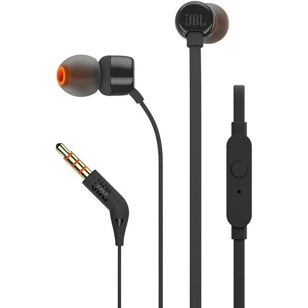 JBL T160 In-Ear Headphones Black